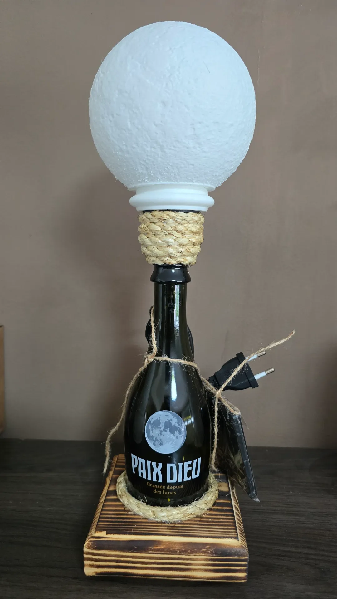Lampe PAIX DIEU"Moon"